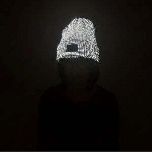 Stylish Beanie Hat. Reflective. Fleece lined